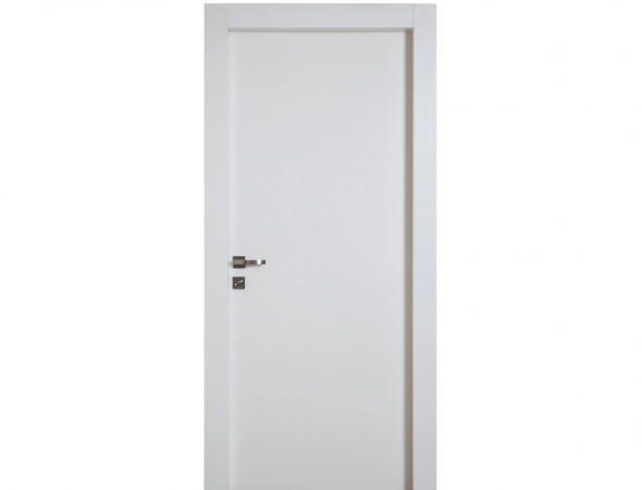 דלת מדגם מטריקס בצבע לבן מקולקציית יוניק קלאסיק, עמידה במים
